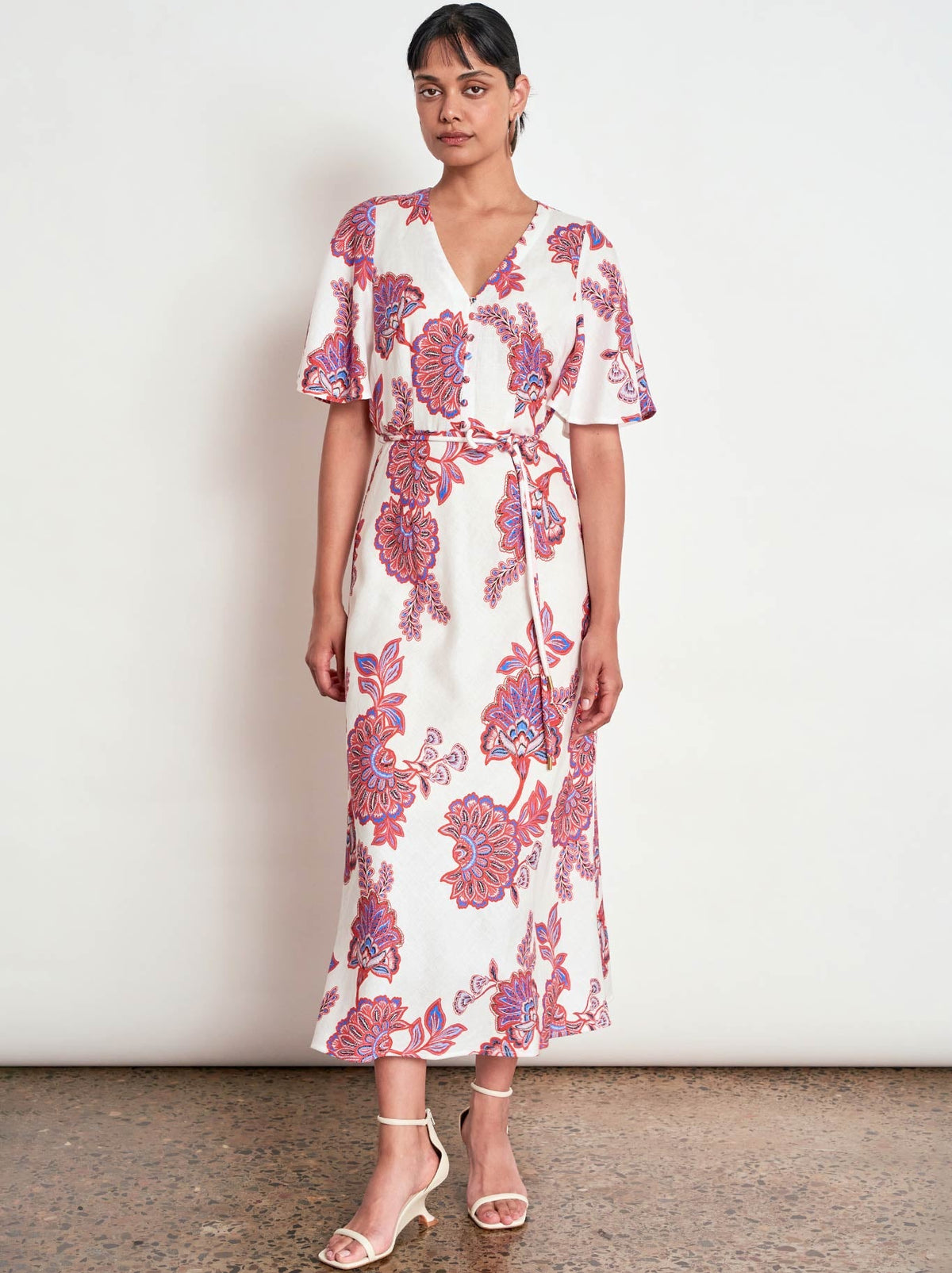 ZOE KRATZMANN PREMIER DRESS (Crimson Kgari)