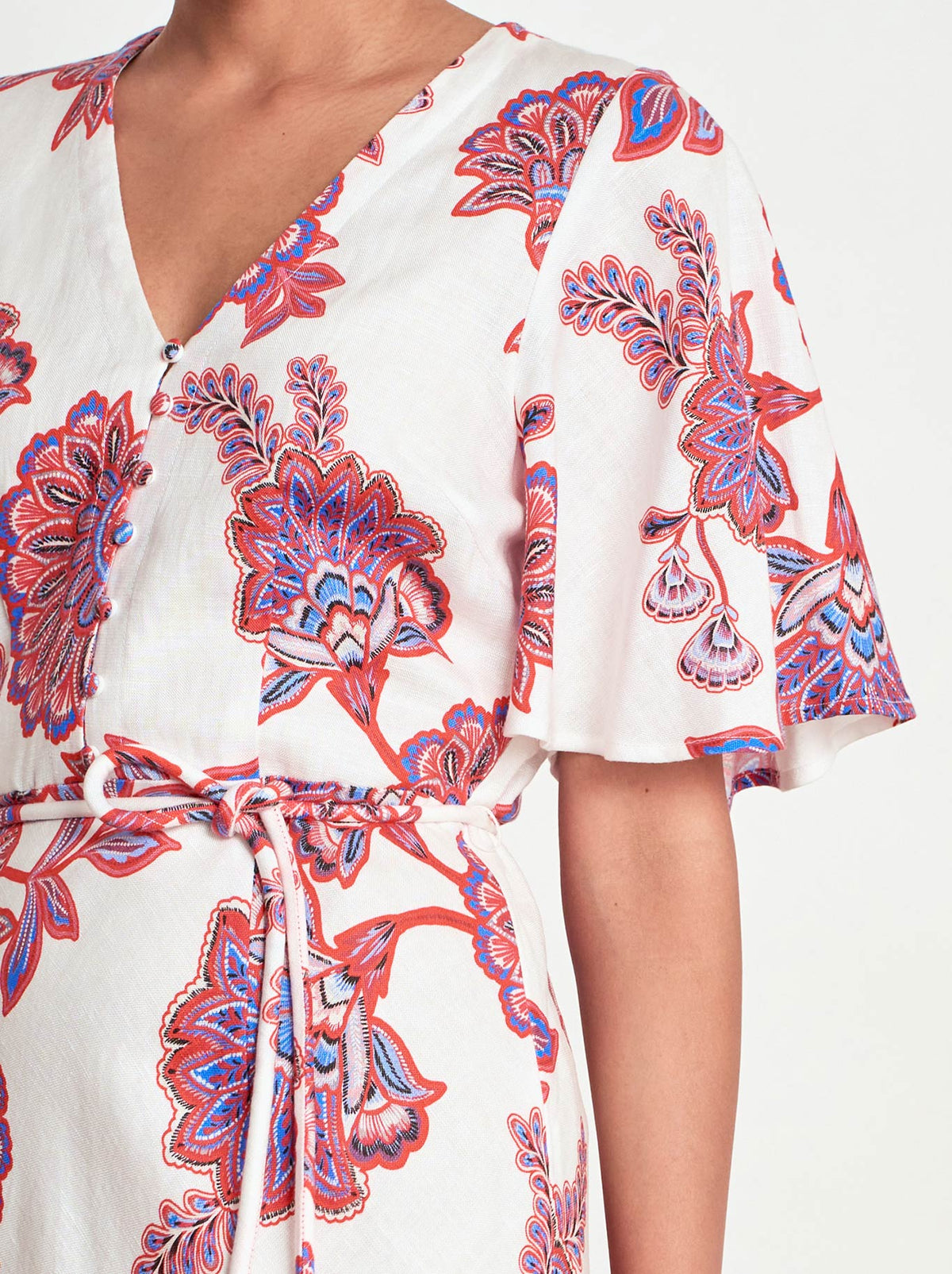 ZOE KRATZMANN PREMIER DRESS (Crimson Kgari)