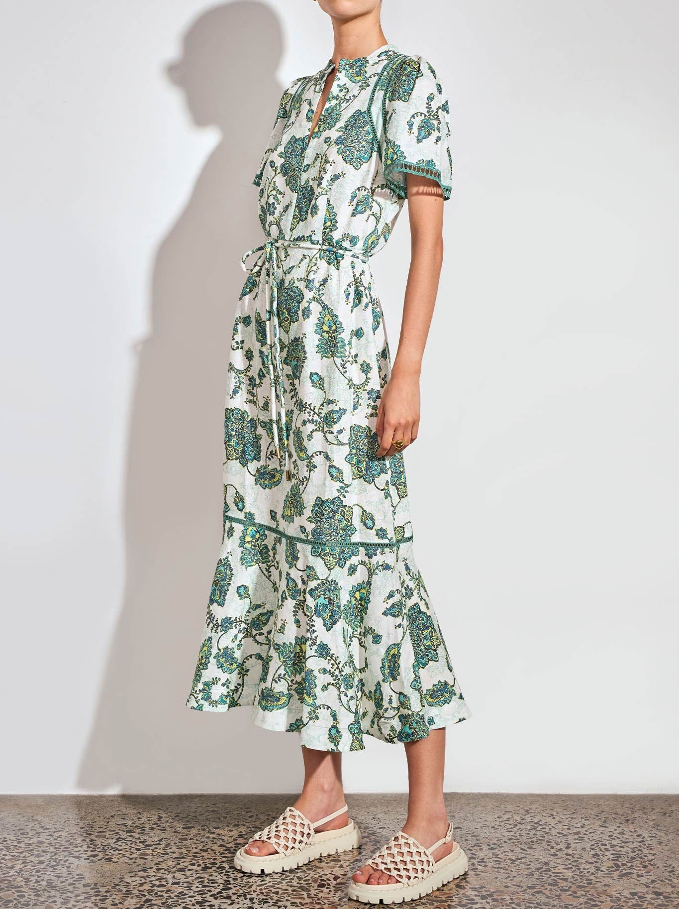 ZOE KRATZMANN POEM DRESS (Garden Paisley)