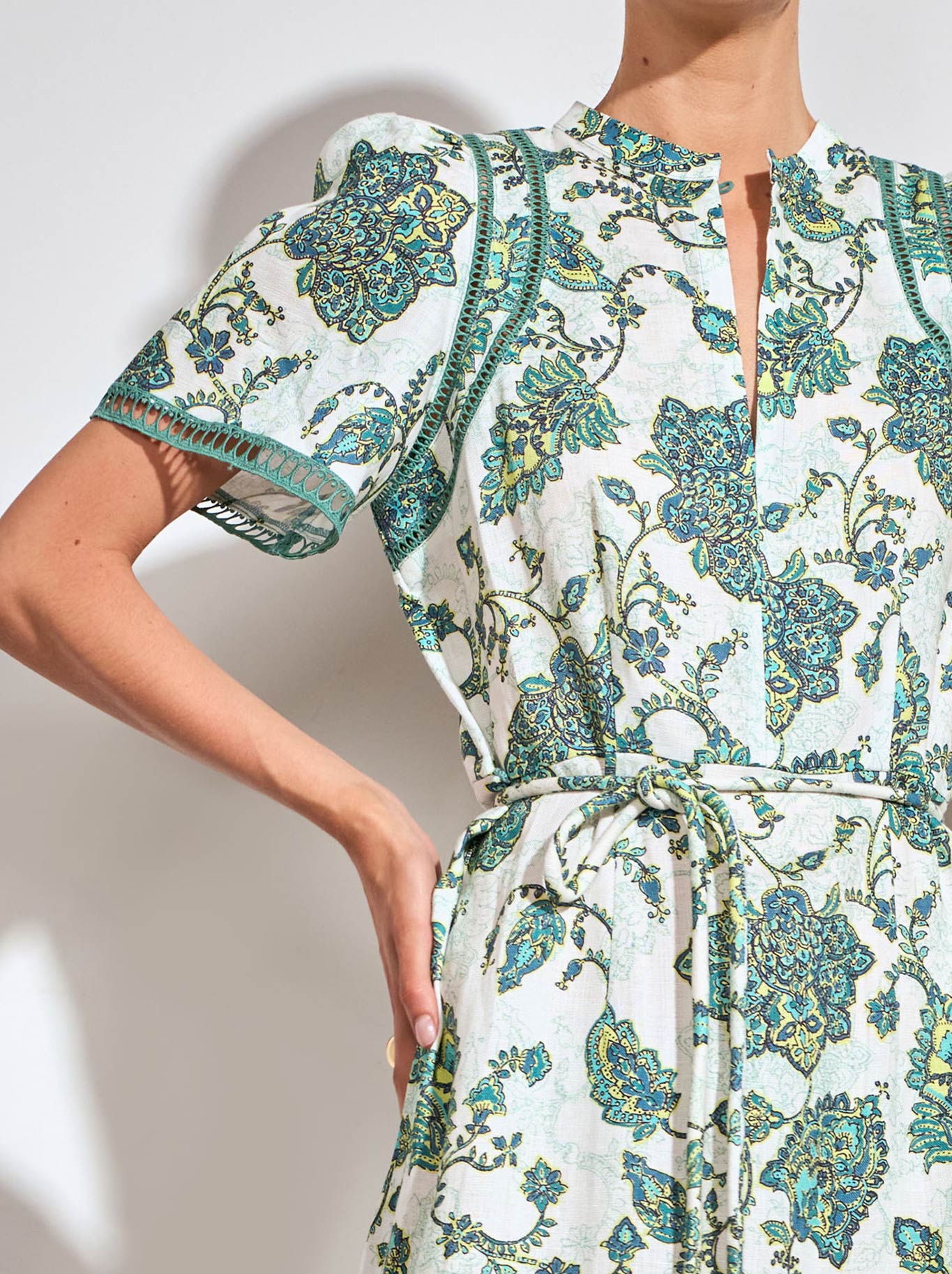 ZOE KRATZMANN POEM DRESS (Garden Paisley)