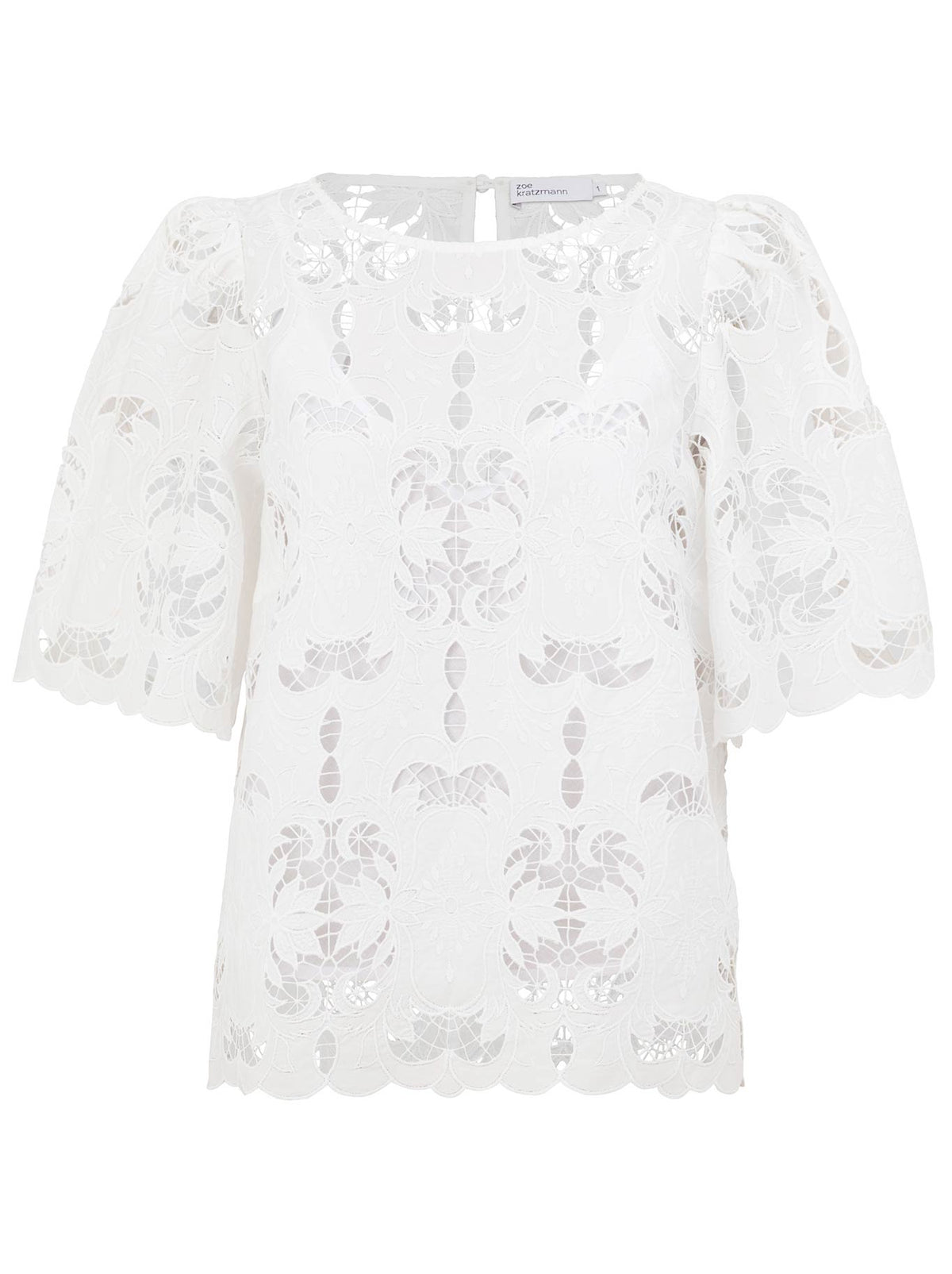 Zoe Kratzmann Resolve Top (Alabaster)