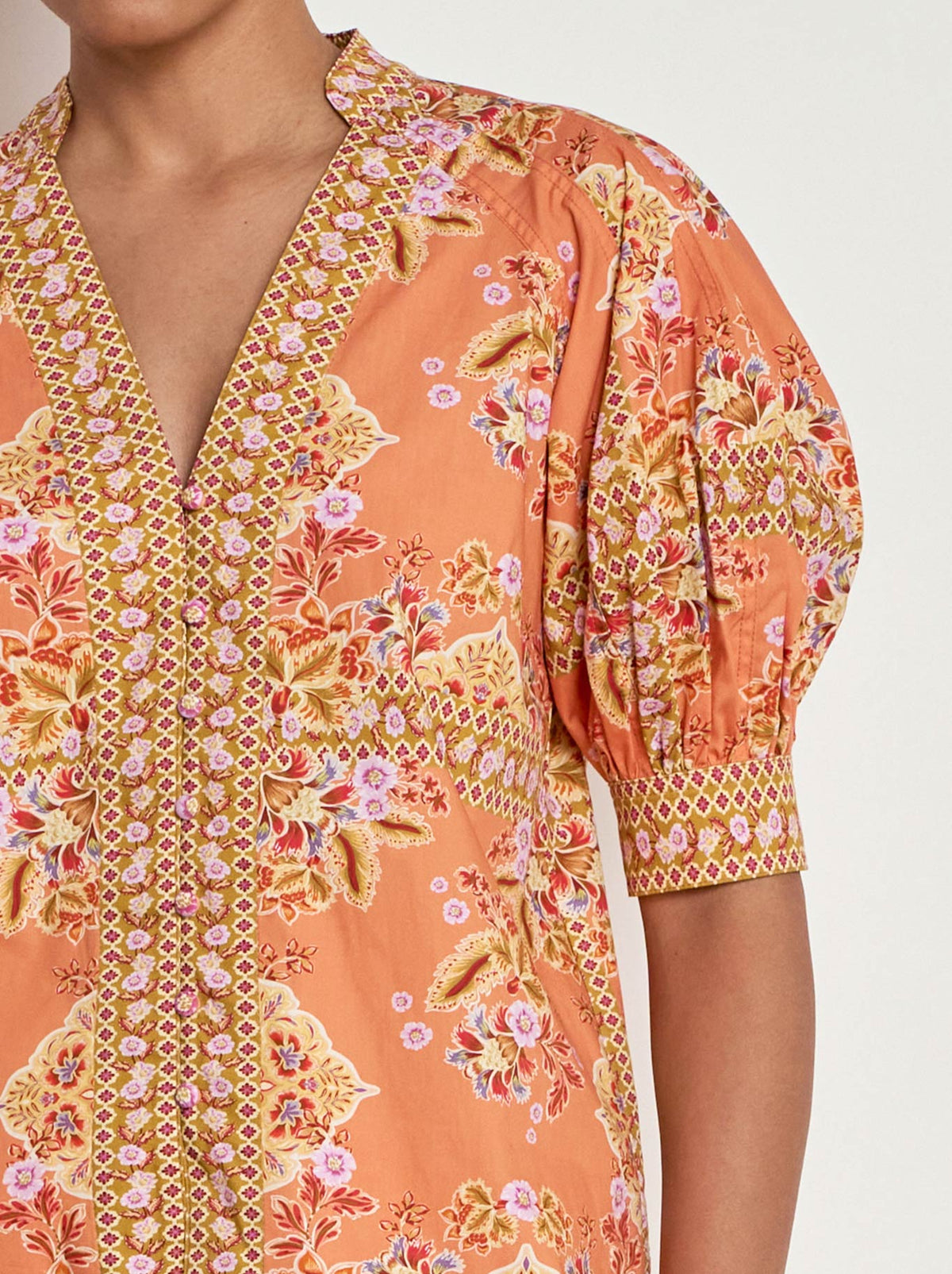 ZOE KRATZMANN SIENNE TOP (Marigold Prt)