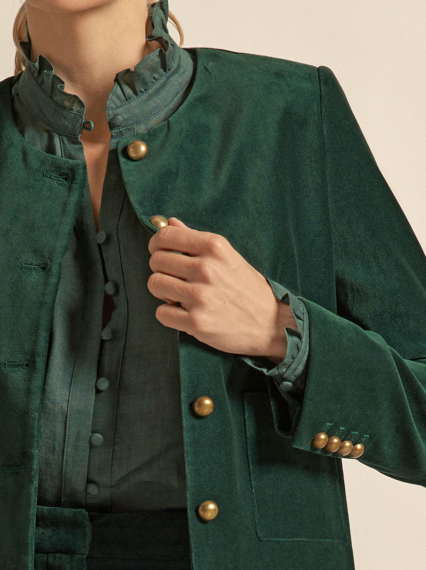 ZOE KRATZMANN SWAY JACKET (Emerald)