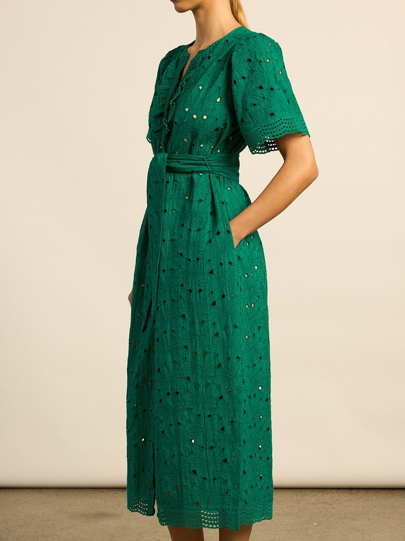 ZOE KRATZMANN VOYAGE DRESS (Emerald)