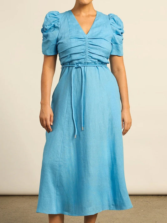 Image of Dresses. Productname: ZOE KRATZMANN GLIMMER DRESS in Bay colour by brand - Zoe Kratzmann