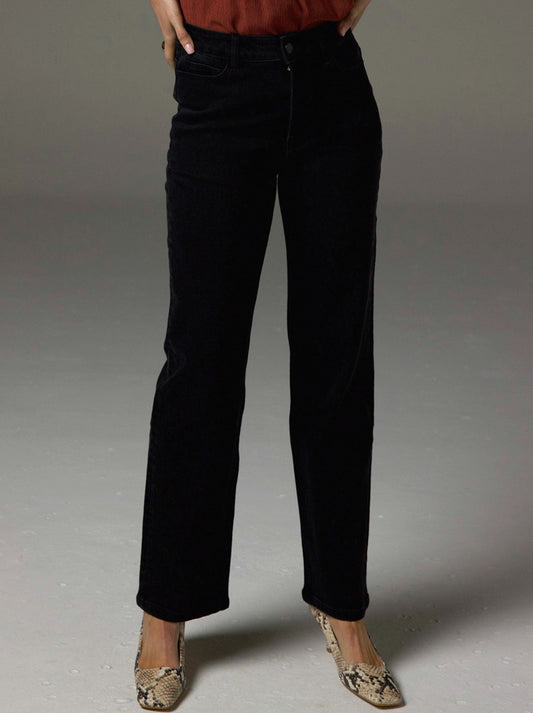 Image of Jeans. Productname: ZOE KRATZMANN SOCIETY JEAN in Washed Black colour by brand - Zoe Kratzmann