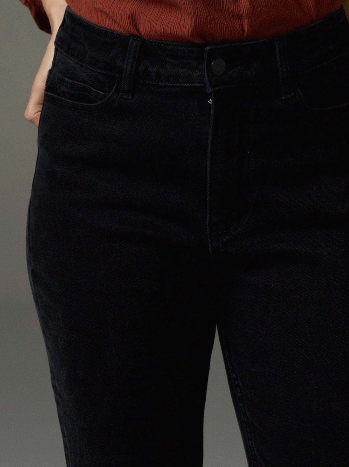 ZOE KRATZMANN SOCIETY JEAN (Washed Black)