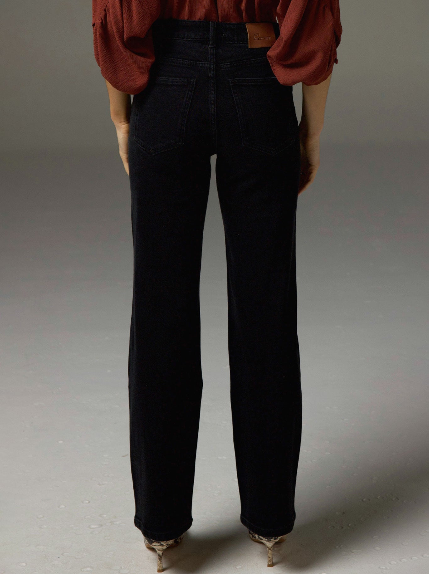 ZOE KRATZMANN SOCIETY JEAN (Washed Black)