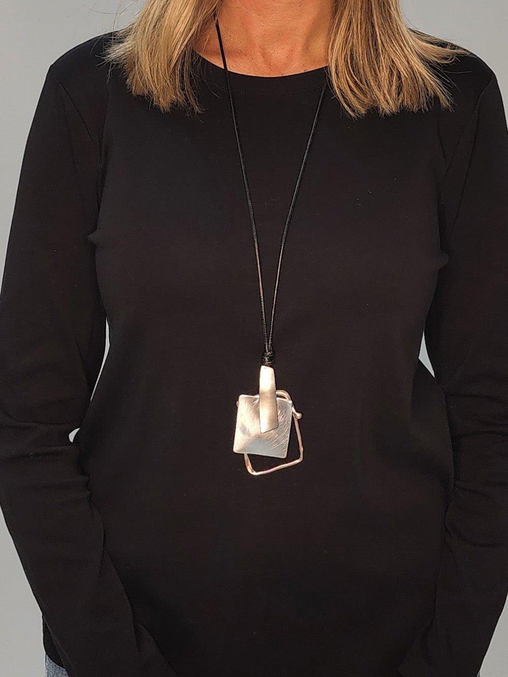 Image of Necklaces. Product name - Necklace Silver in Silver colour by brand - Threadz