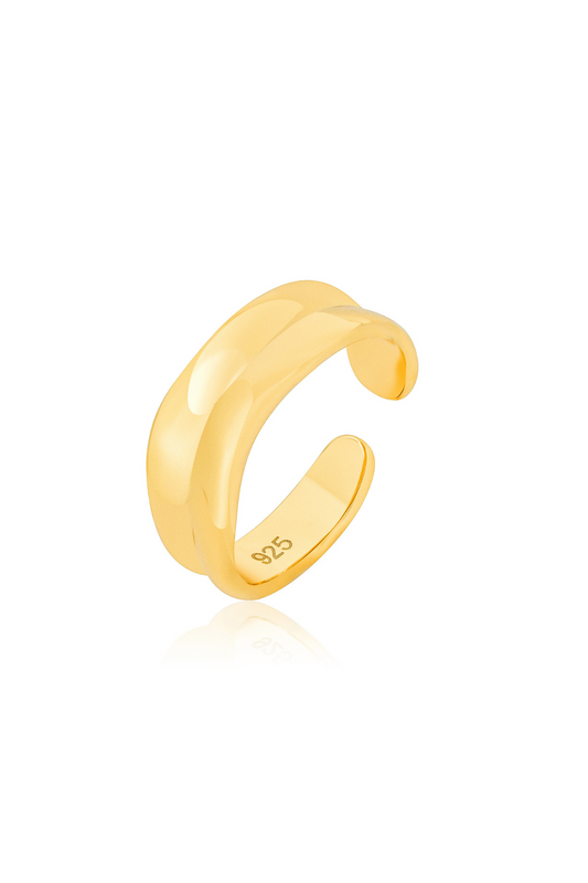 Image of Rings. Productname: Jewel Citizen | Addison Ring Gold in Gold colour by brand - Jewel Citizen