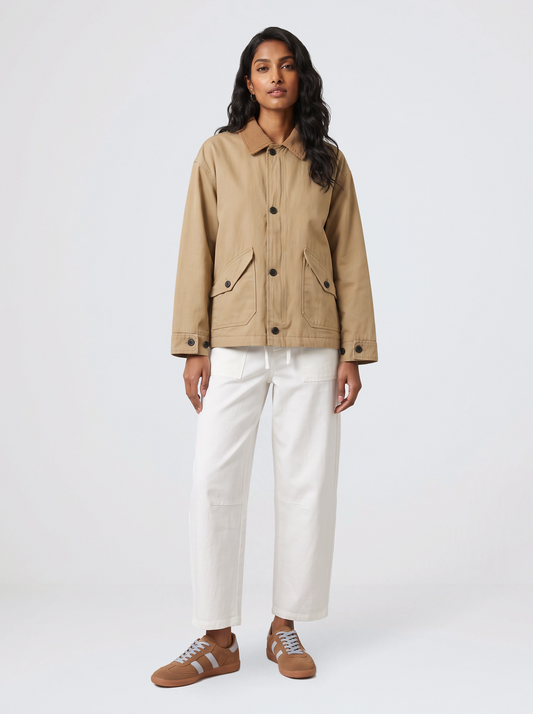 132 Fashion Addison Jacket (Beige/Tan)