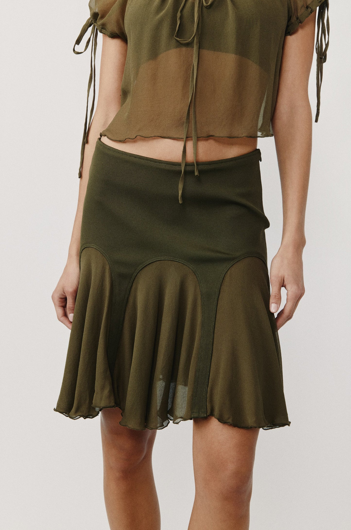 Adele Skirt (Olive)