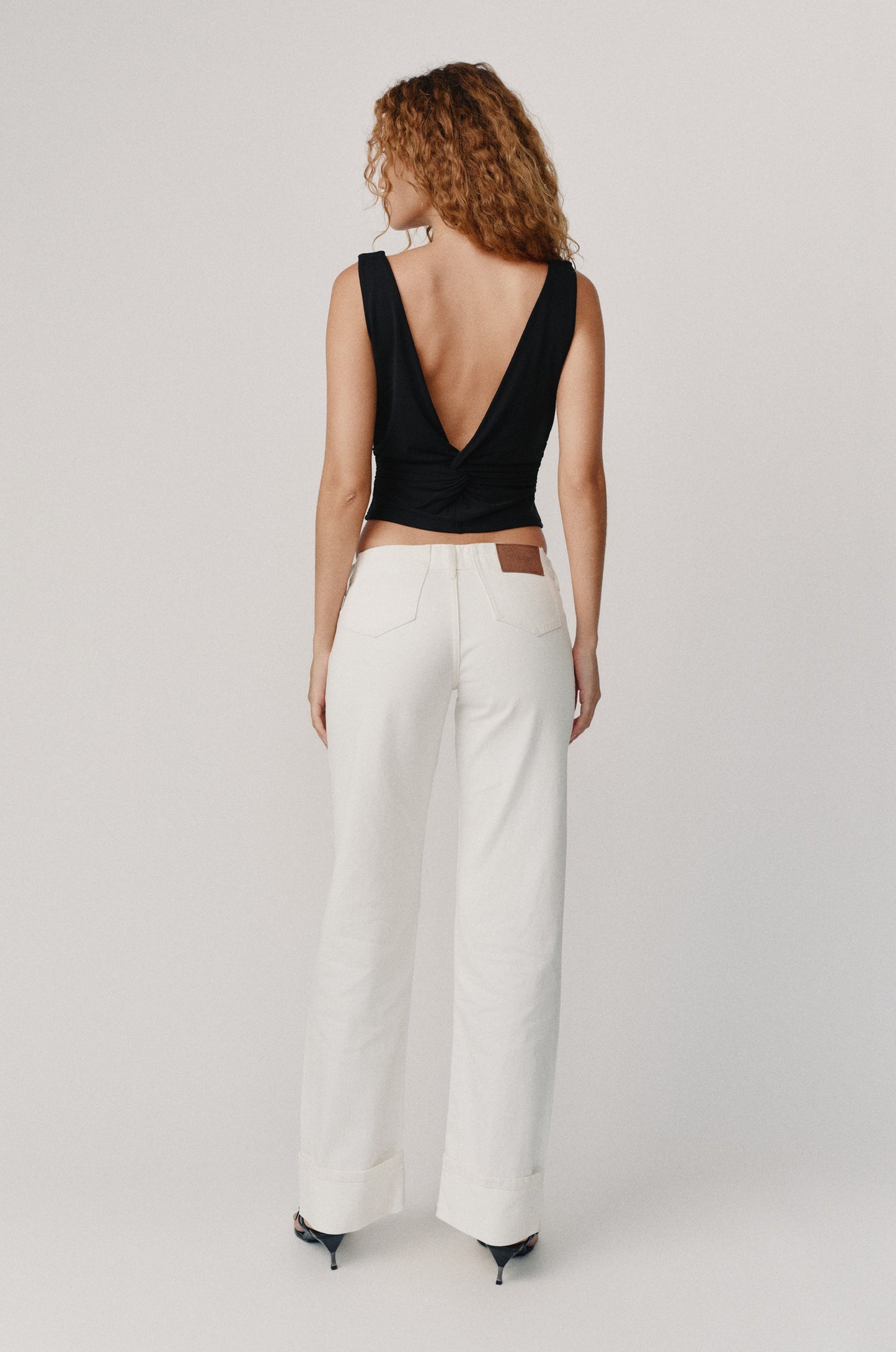 Agnes Jeans (White)