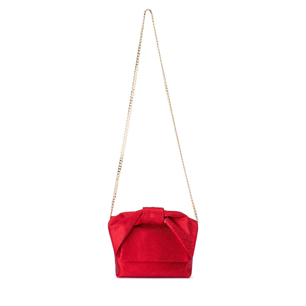 Olga Berg ALINTA Hotfix Top Handle (Red)