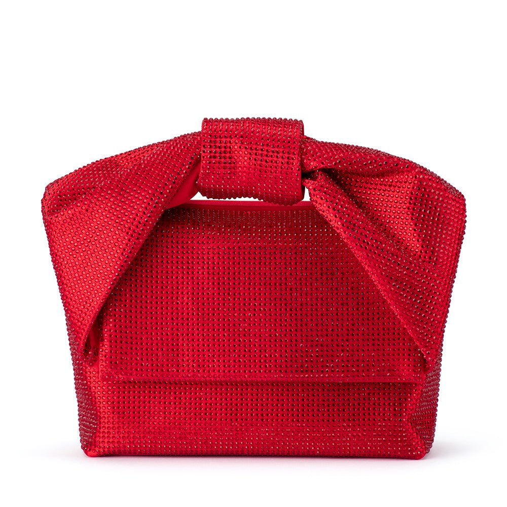 Olga Berg ALINTA Hotfix Top Handle (Red)