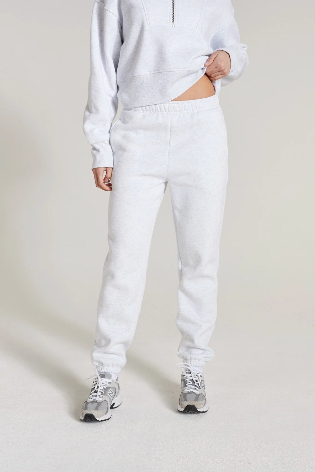 Image of Activewear. Product name - All Fenix Essential Track Pant in White colour by brand - All Fenix