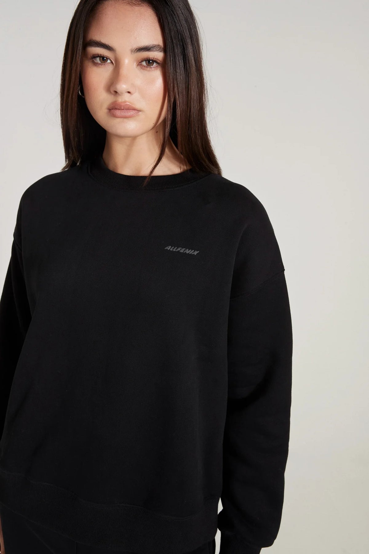 ALLFENIX Signature Crew Sweater (Black)