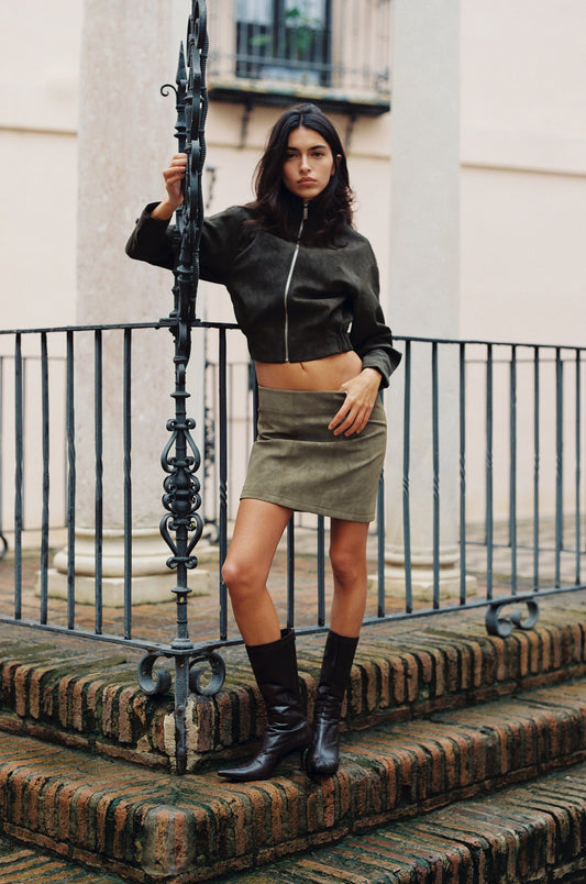 Amelia Jacket (Moss)