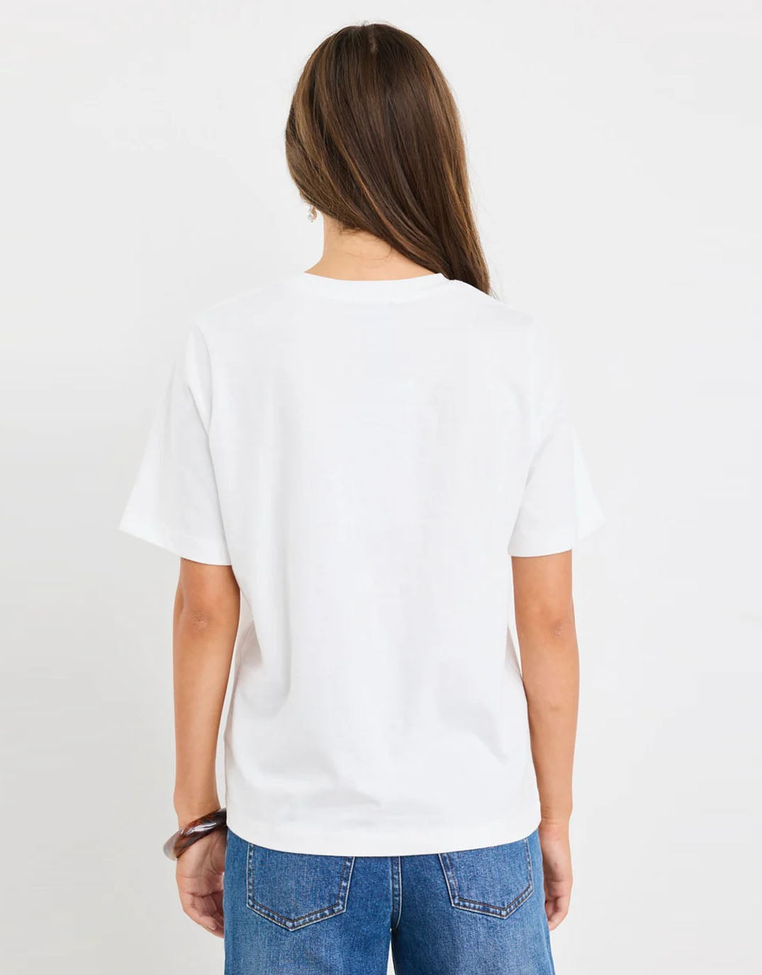 Among the Brave Paradiso Boxy Tee /Ciao Print (Ivory)