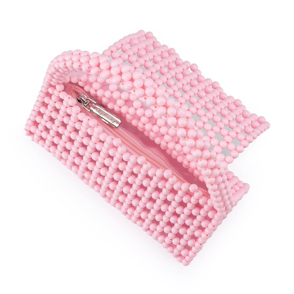Olga Berg AMRITA Bead Top Handle (Pink)
