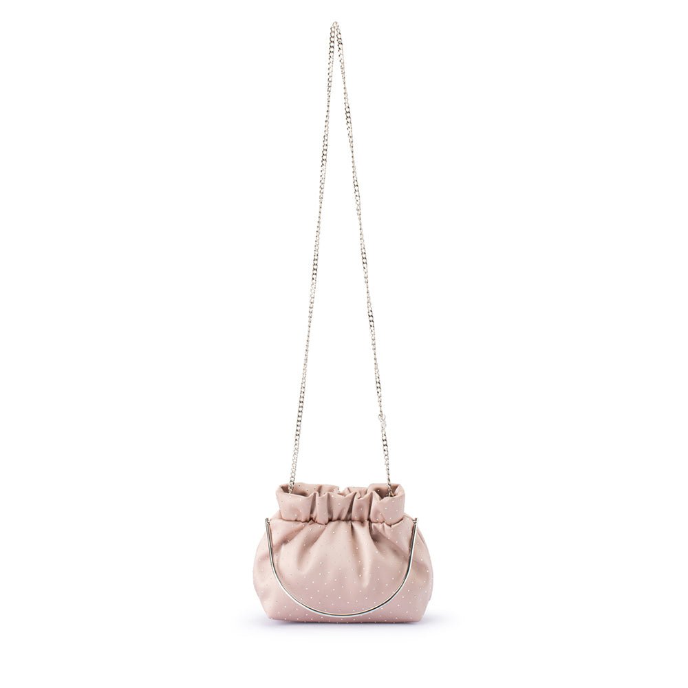 Olga Berg ARCHIE Top Handle Pouch (Taupe)