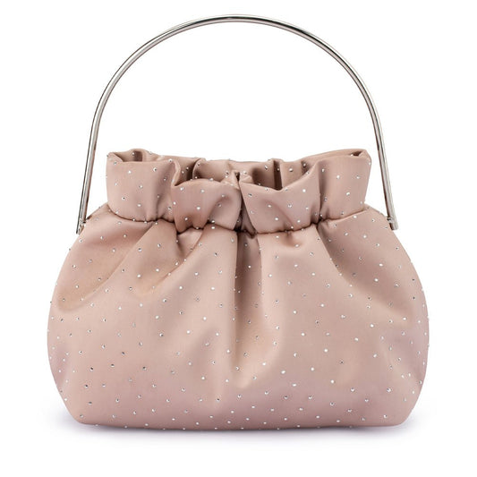 Olga Berg ARCHIE Top Handle Pouch (Taupe)