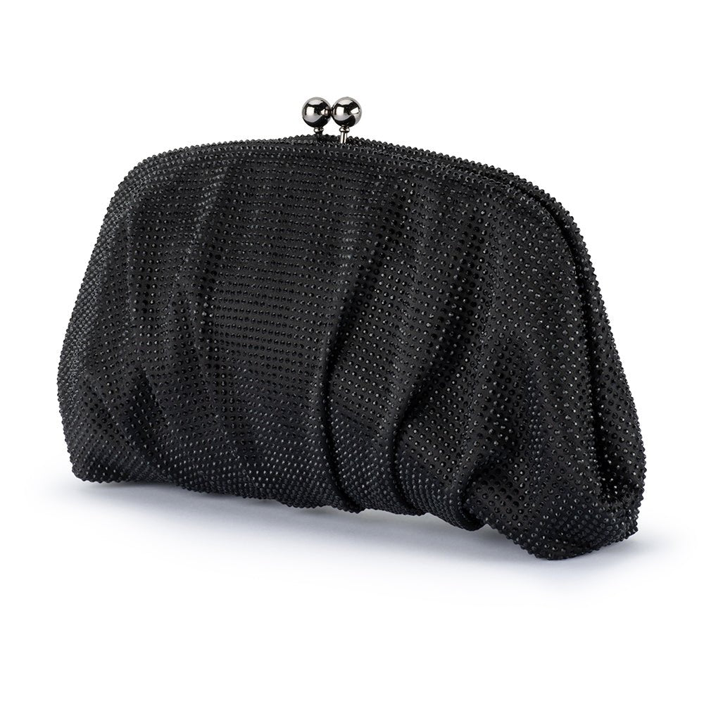 Olga Berg ARIA Frame Purse (Black)