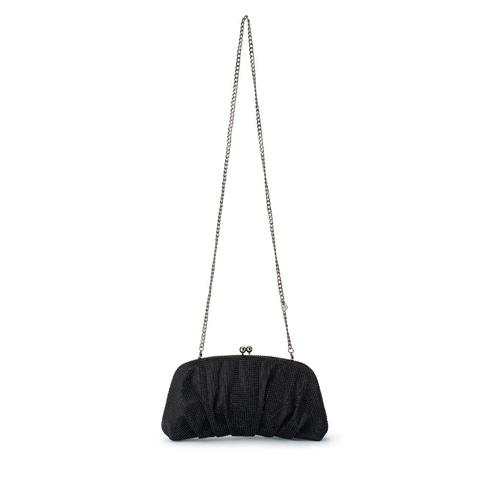 Olga Berg ARIA Frame Purse (Black)