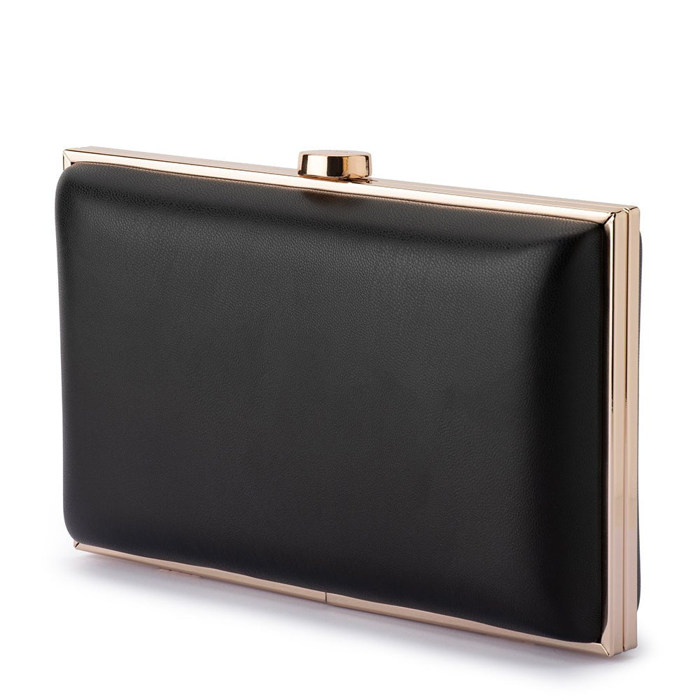 Olga Berg ARIELLA Slimline Clutch (Black)
