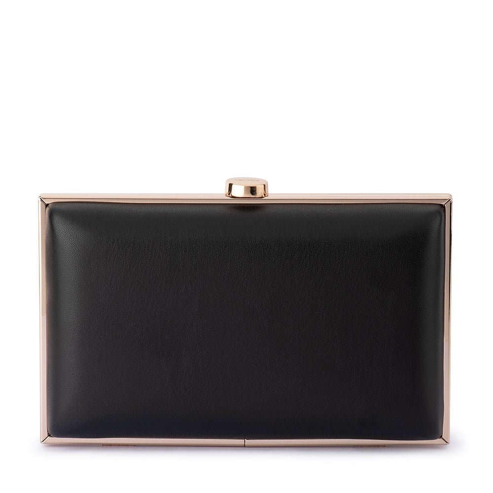 Olga Berg ARIELLA Slimline Clutch (Black)