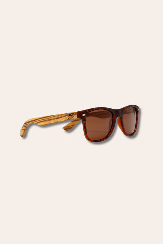 Image of Sunglasses. Productname: Avoca Walnut Sunglasses in Sunglasses colour by brand - Kabana