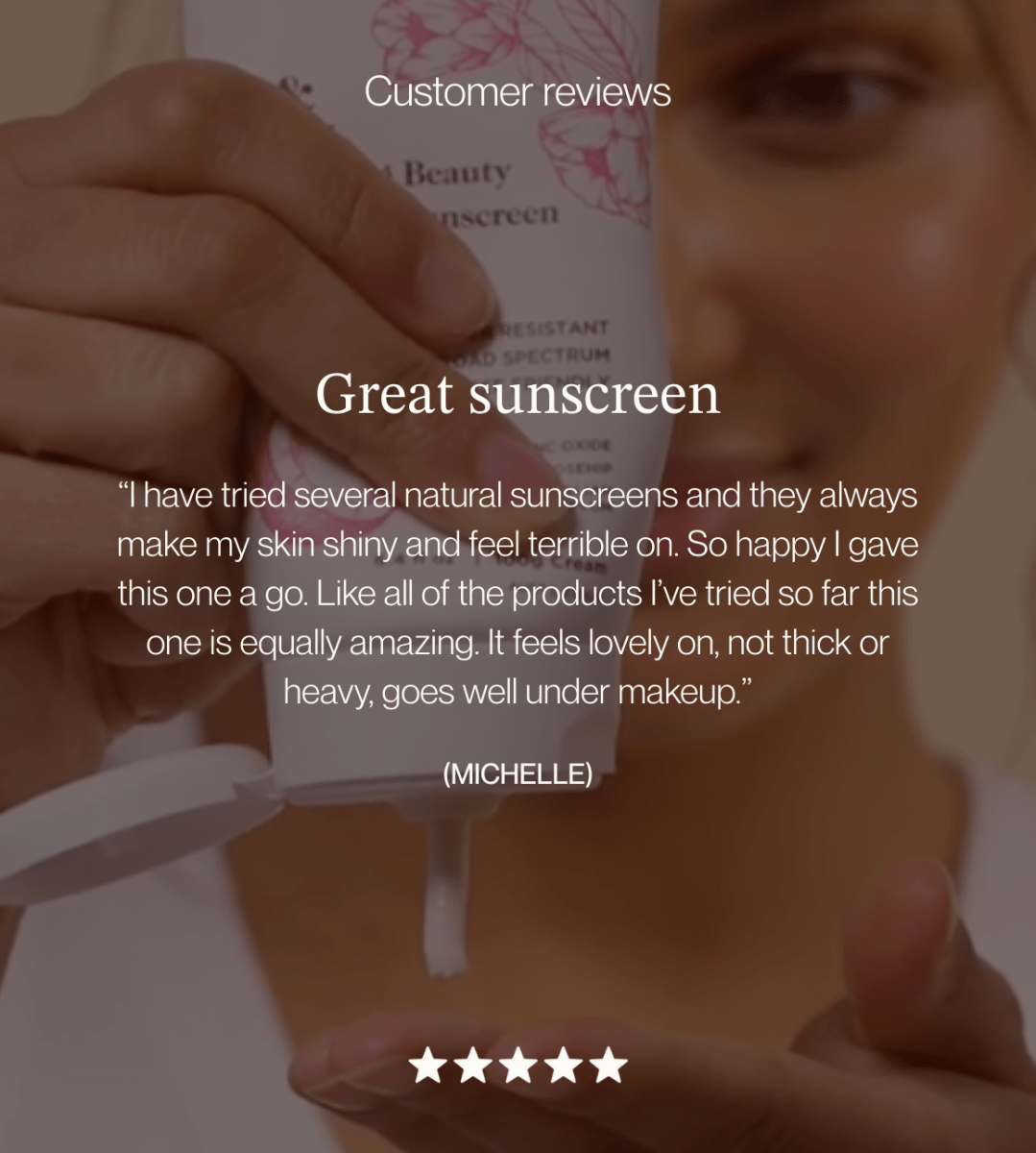 Edible Basking Beauty Natural Sunscreen SPF50