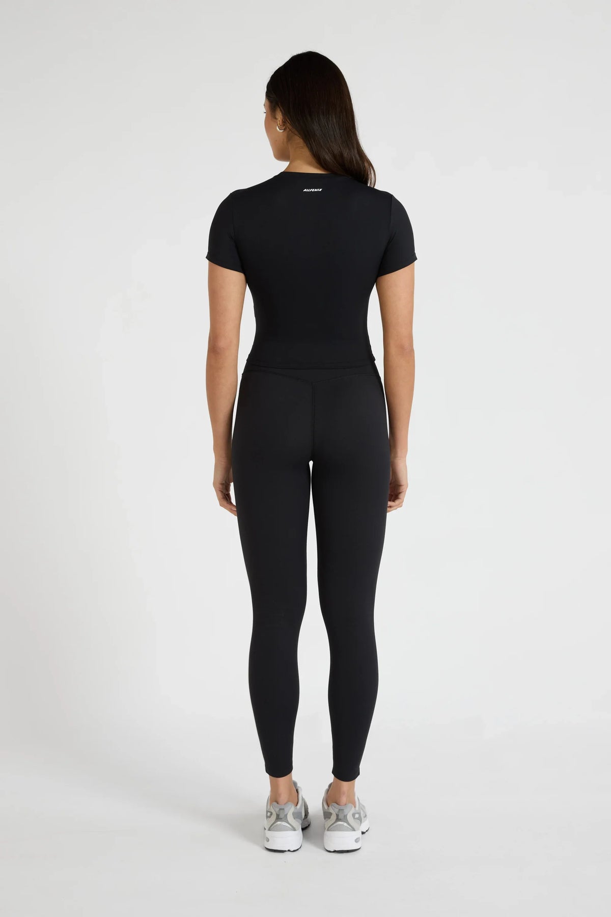 ALLFENIX CloudCore Lite Crop Tee (Black)
