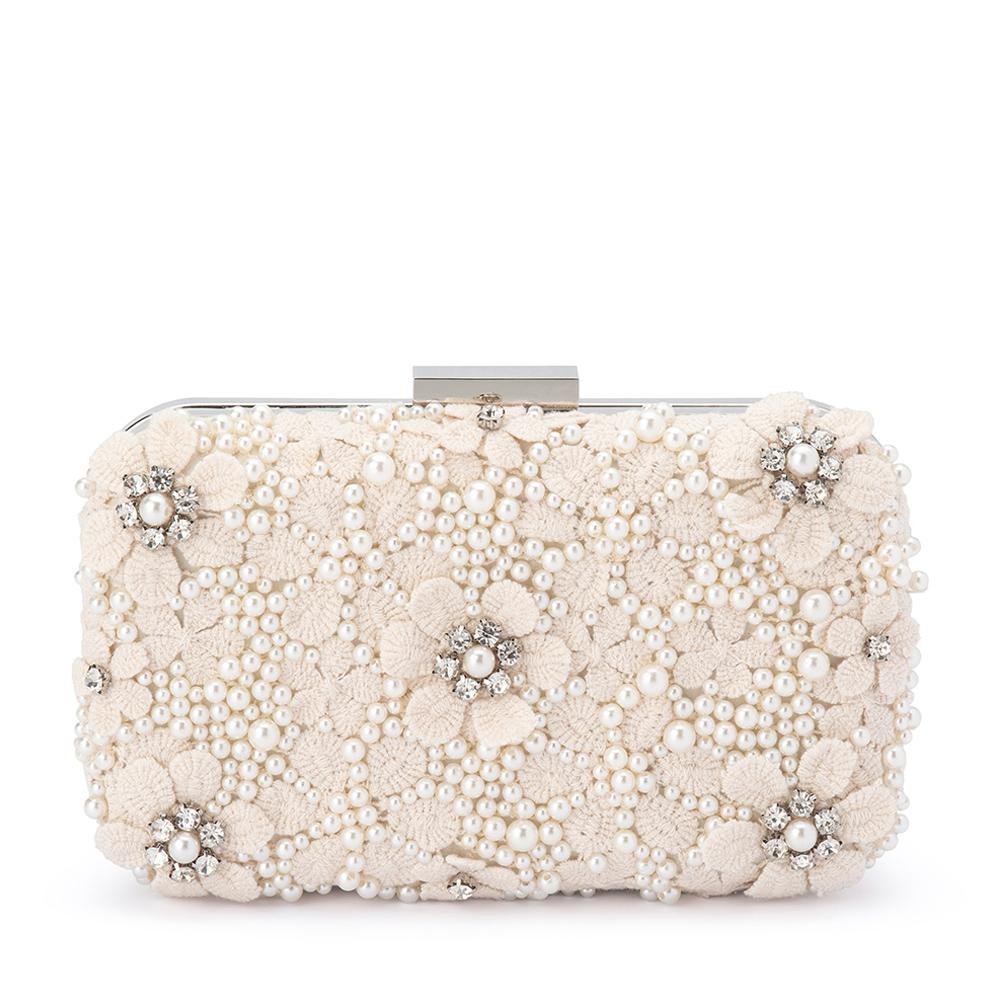 Olga Berg BETH Encrusted Clutch (Bag)