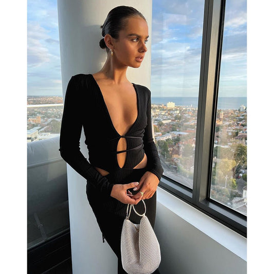 Image of Bags. Productname: BIANCA Ball Mesh Handle Bag in colour by brand - Olga Berg