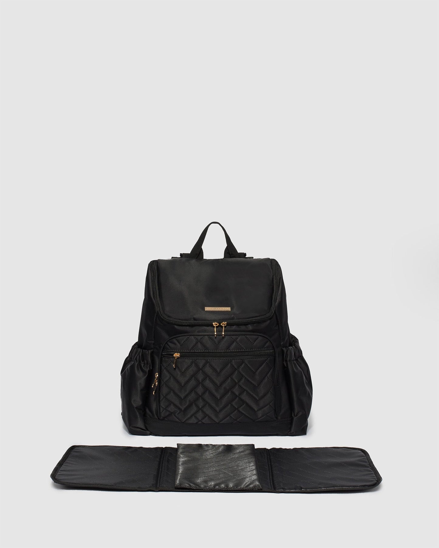 Colette by Colette Hayman And Gold Baby Bag Backpack (Black)