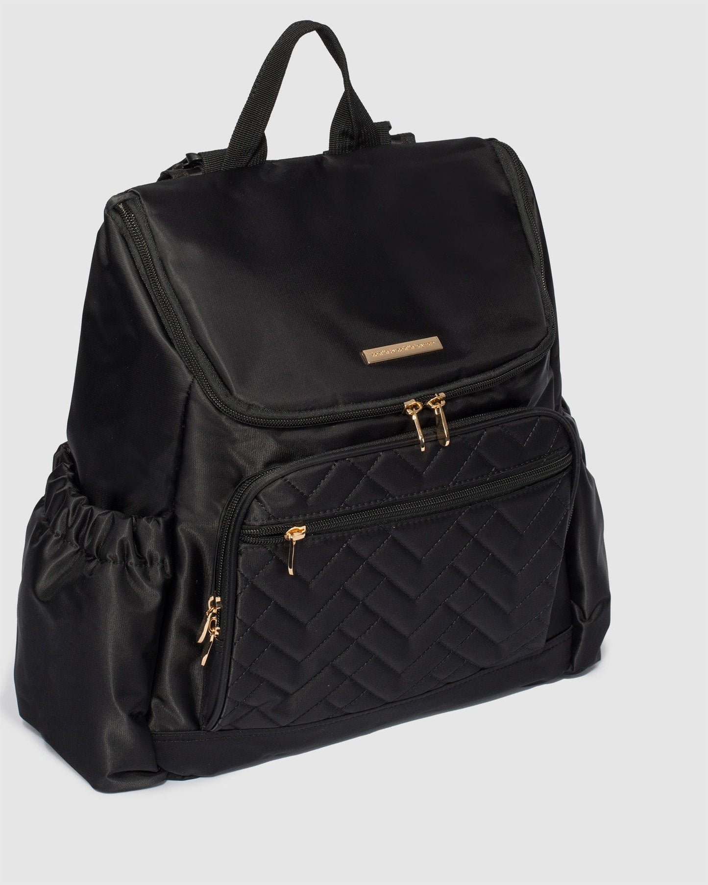 Colette by Colette Hayman And Gold Baby Bag Backpack (Black)