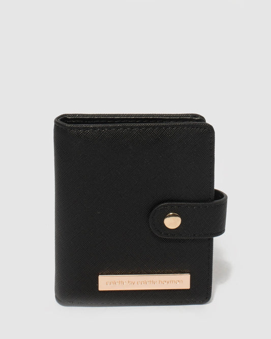 Colette Credit Card Sleeve Purse (Black)