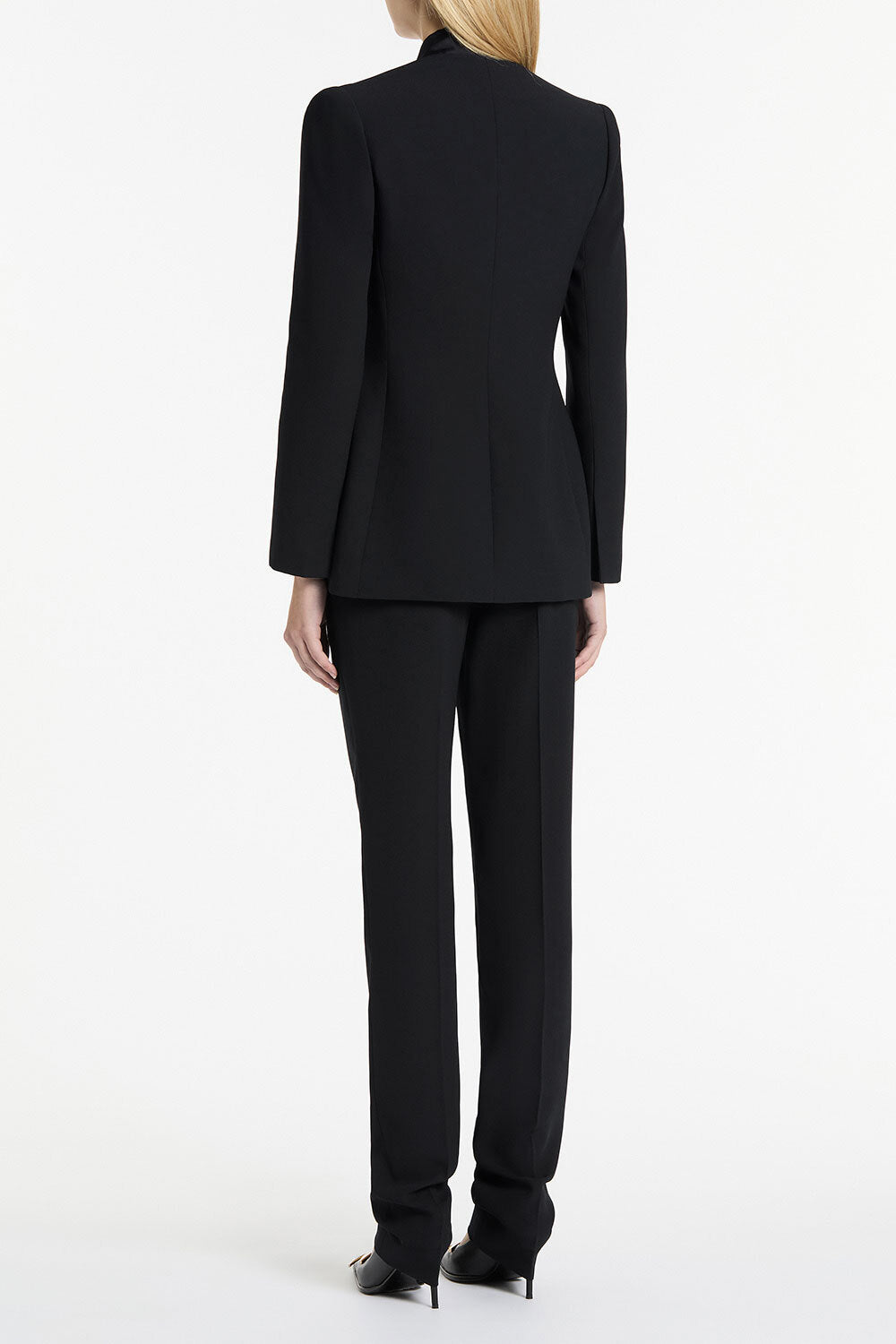 Carla Zampatti Crepe C Blazer (Black)