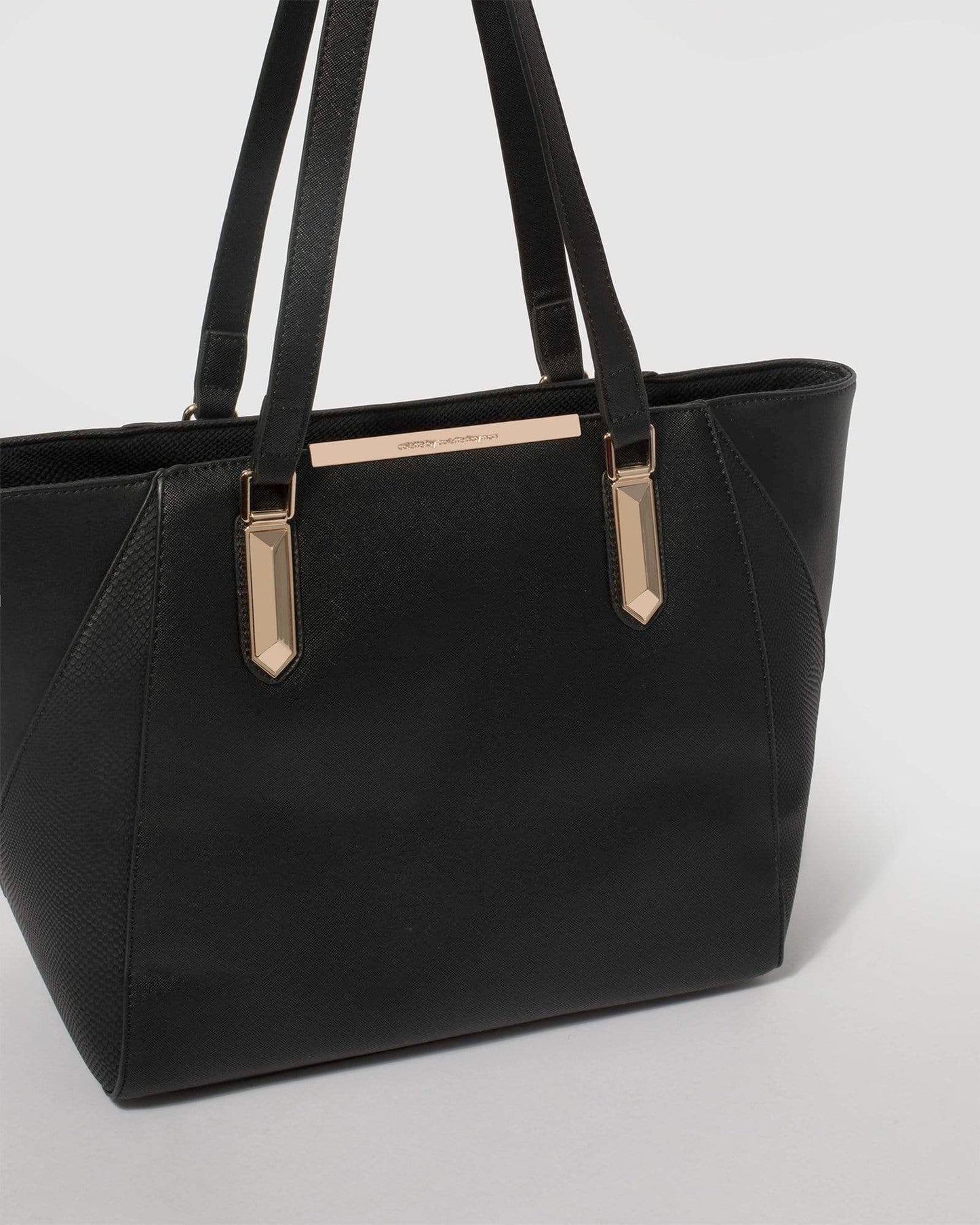 Colette by Colette Hayman And Gold Tote Bag (Black)