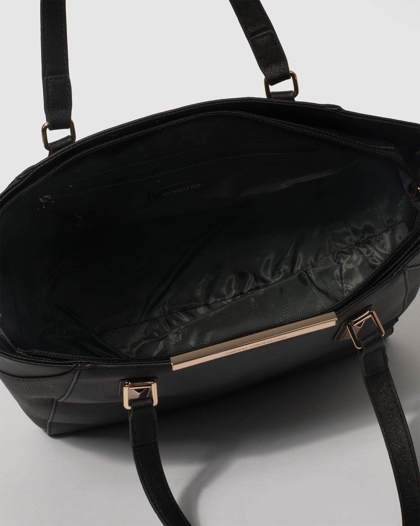 Colette by Colette Hayman And Gold Tote Bag (Black)