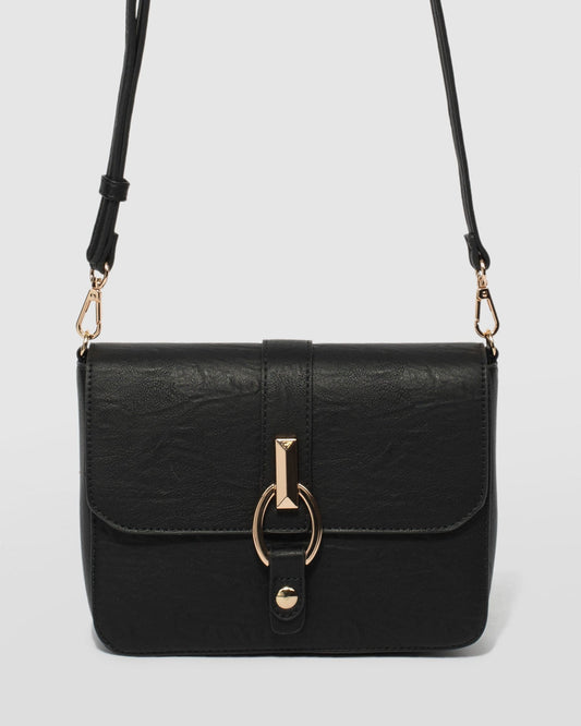 Colette Elissa Crossbody Bag (Black)