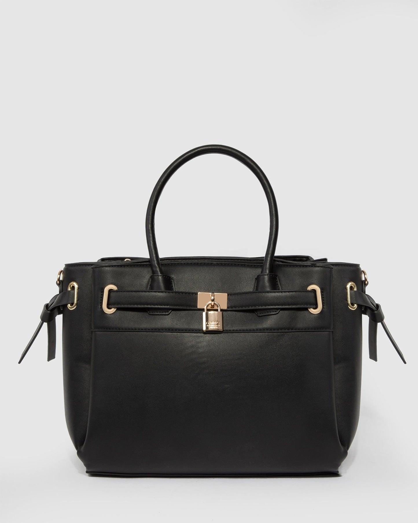Colette by Colette Hayman Elora Tie Tassel Tote Bag (Black)