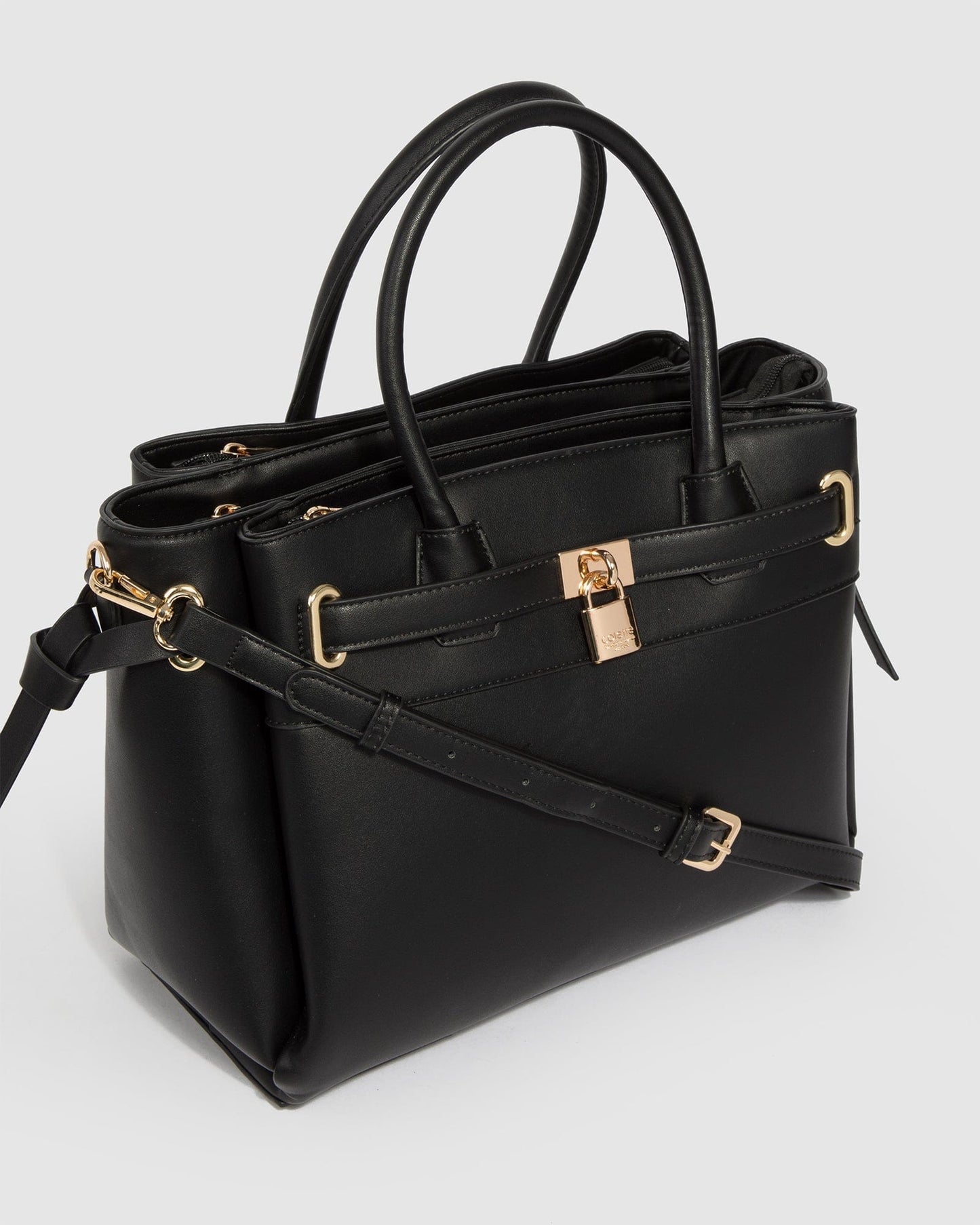 Colette by Colette Hayman Elora Tie Tassel Tote Bag (Black)