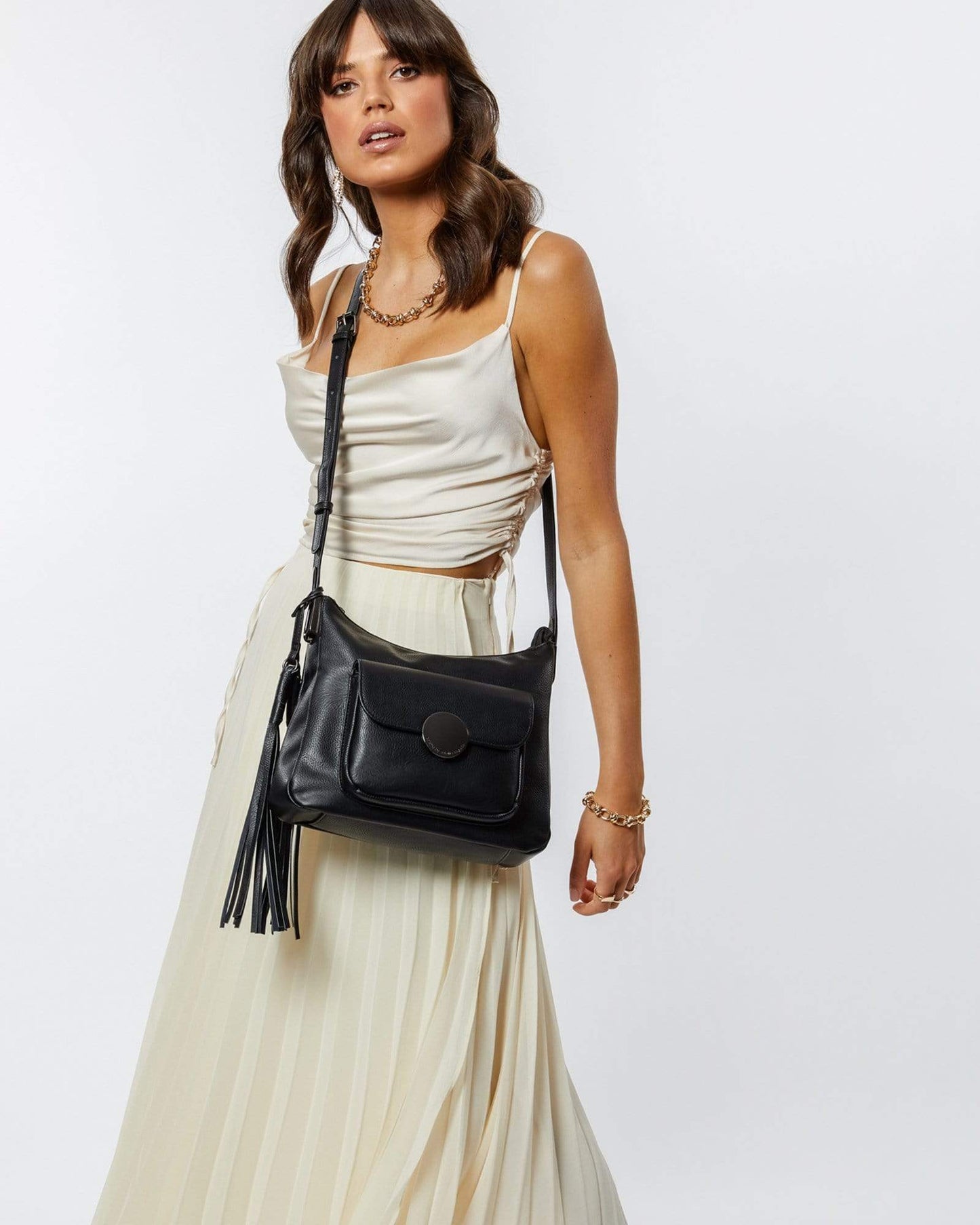 Colette by Colette Hayman Hadley Cross Body Bag (Black)