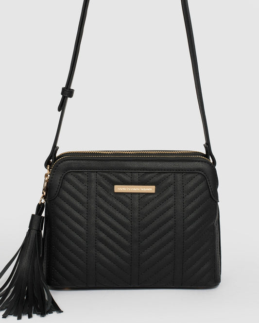 Colette by Colette Hayman Joanna Crossbody Bag (Black)