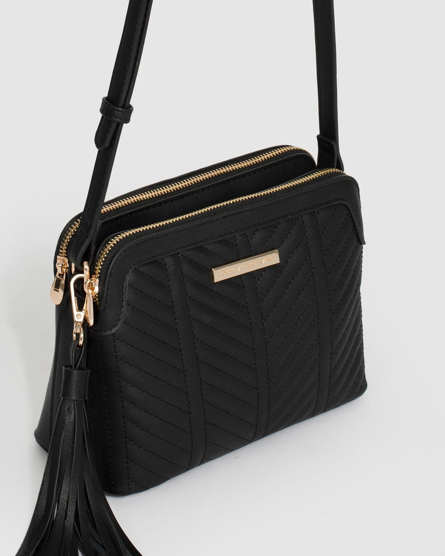 Colette by Colette Hayman Joanna Crossbody Bag (Black)