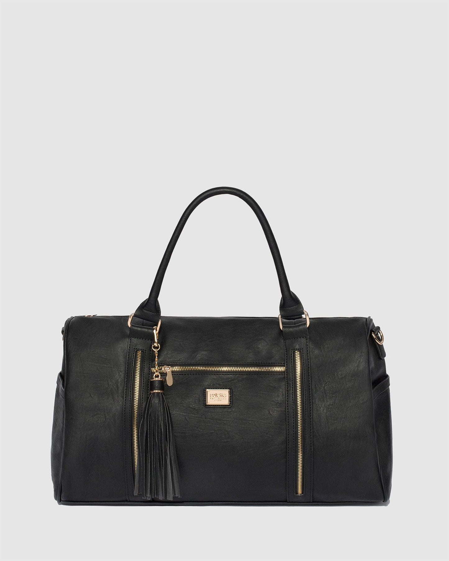 Colette by Colette Hayman Black Kelly Overnight Bag (Print)