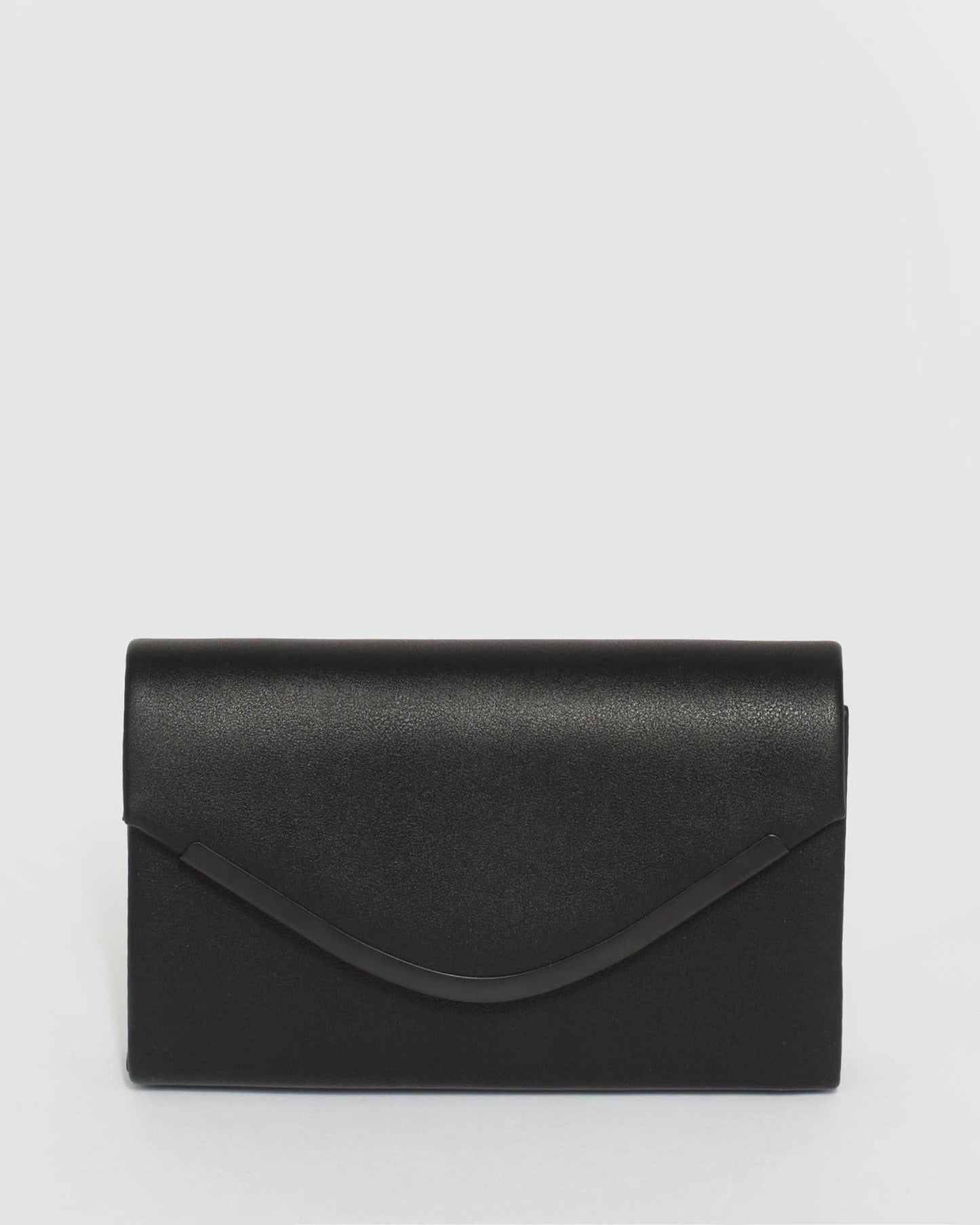 Colette by Colette Hayman Lila Curve Clutch Bag (Black)