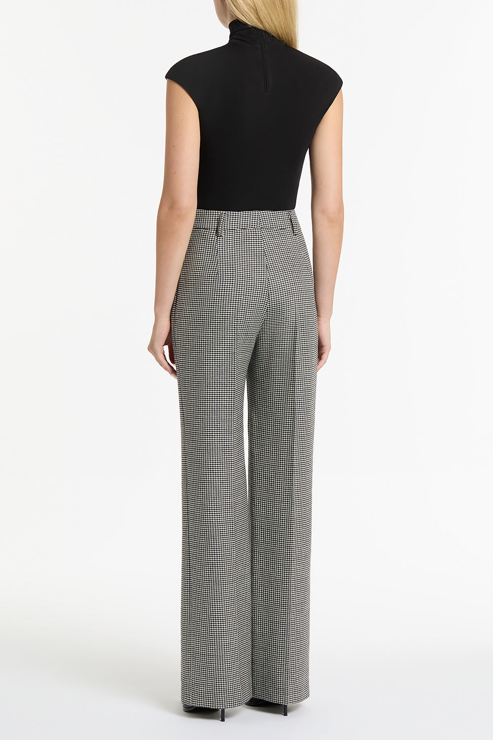 Carla Zampatti Matte Jersey Extended Polo (Black)